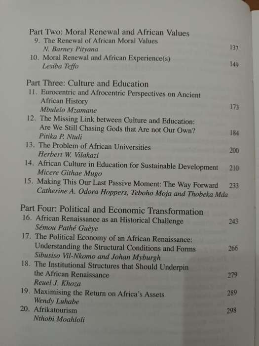 African Renaissance: The New Struggle