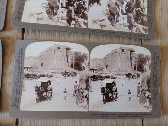 Russo-Japanese War, 1904: 26 contemporary stereoscopic slides