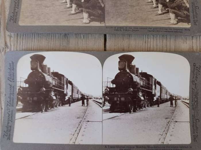 Russo-Japanese War, 1904: 26 contemporary stereoscopic slides