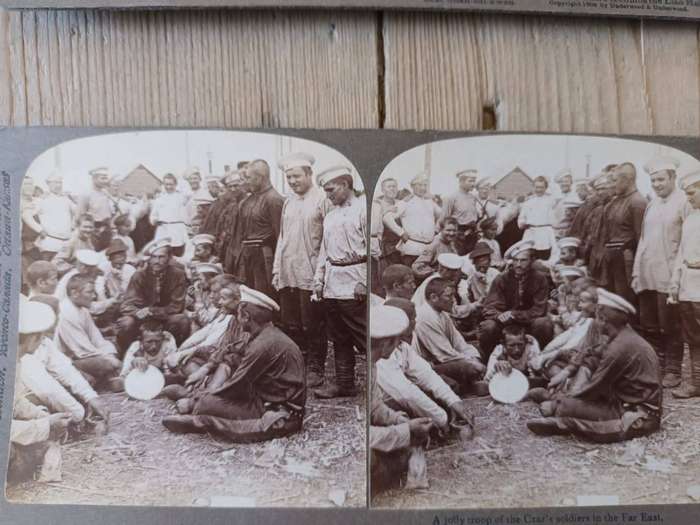 Russo-Japanese War, 1904: 26 contemporary stereoscopic slides