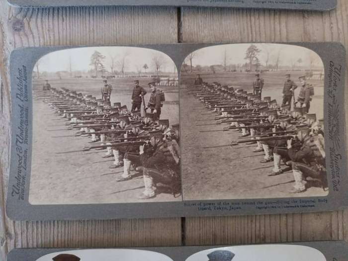 Russo-Japanese War, 1904: 26 contemporary stereoscopic slides