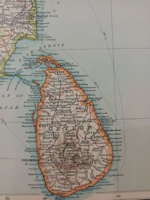 Map: India, 1924