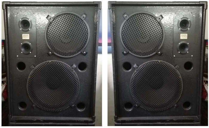 3 Way PA Speakers
