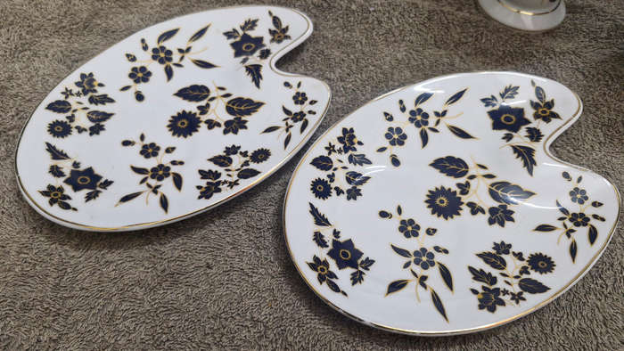 Set of 2 Vintage Czechoslavia Cup and Saucer