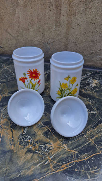 Apothecary Jars x 2