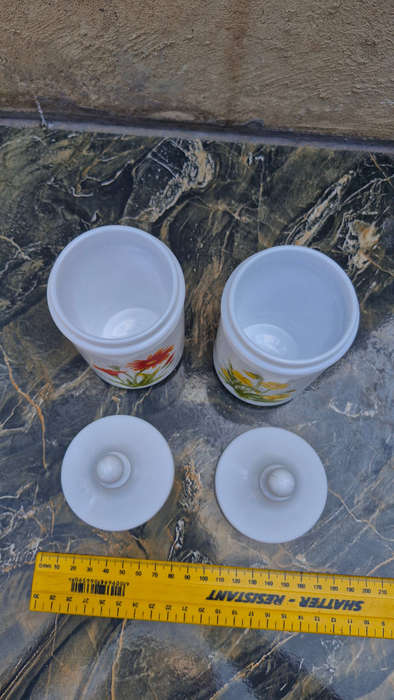 Apothecary Jars x 2