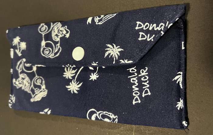 Sunglasses / Glasses soft fabric case (Donald Duck)