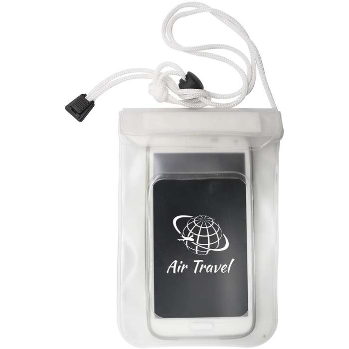 Waterproof travel set - 1x waterproof backpack cover, 2 x waterproof phone pouch