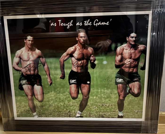 Rugby Frame Signed by Andre Joubert