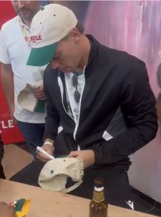 Cricket Cap Castle Test Champions Signed
