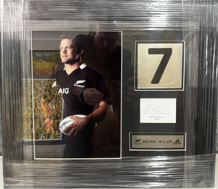 Rugby Frame Signed Richie McCaw