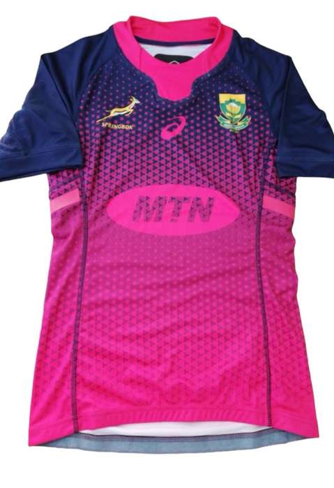 Springbok Rugby Player Warm Up Jersey