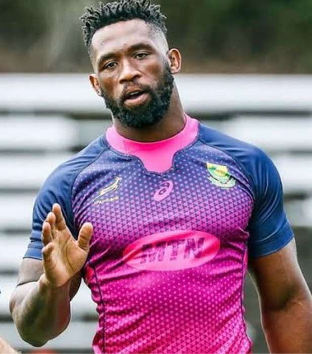 Springbok Rugby Player Warm Up Jersey