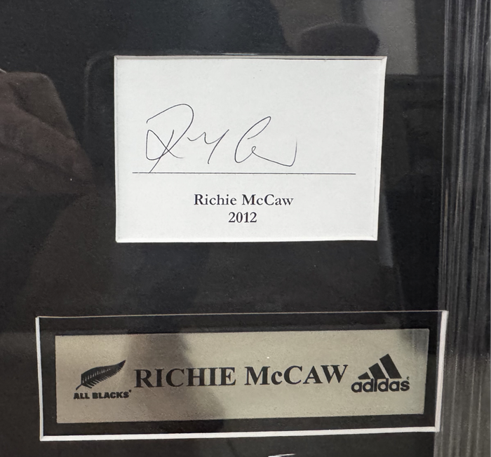 Rugby Frame Signed Richie McCaw
