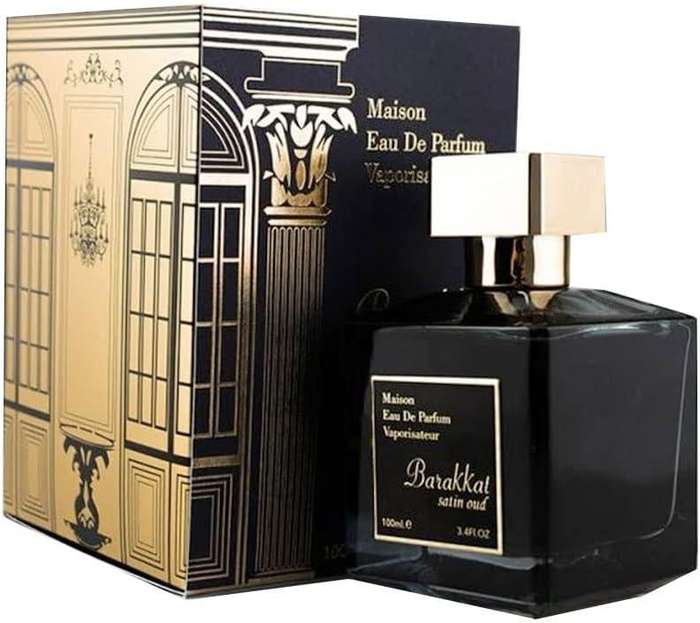 Barakkat Satin Oud by Fragrance World - Eau de Parfum for Men 100ml (Unisex)