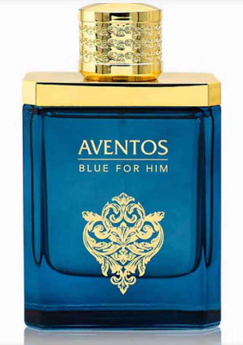 Aventos Blue for Him Gift Set by Fragrance World 100ml with Free Deo Spray