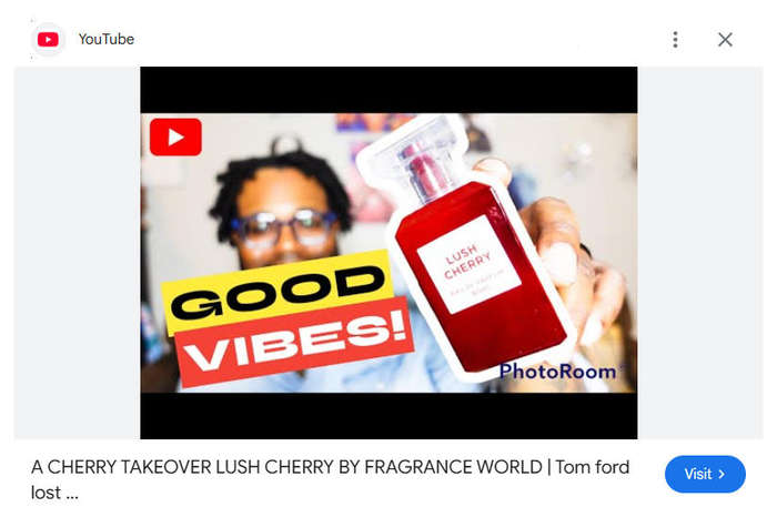 Lush Cherry - Eau De Perfum 80ml