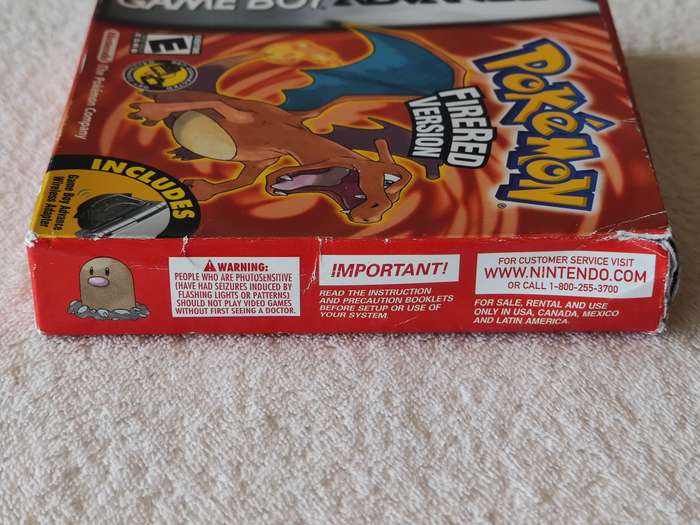 Pokemon FireRed Version - Nintendo Game Boy Advance