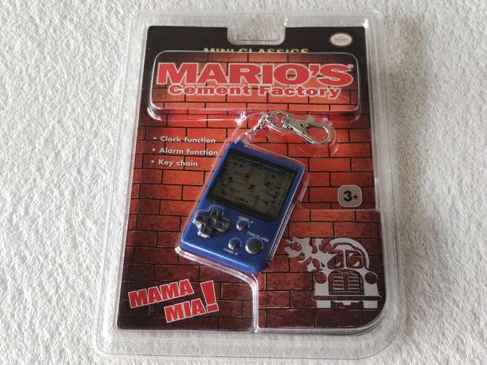 Mini Classics Mario's Cement Factory - Game & Watch