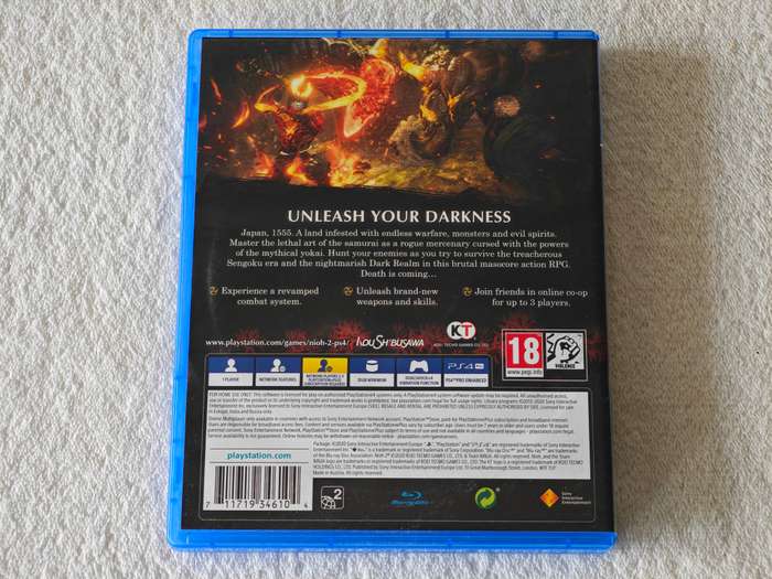 Nioh 2 - PS4 / Playstation 4 Game