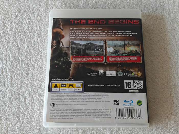 Terminator Salvation - PS3/Playstation 3 Game