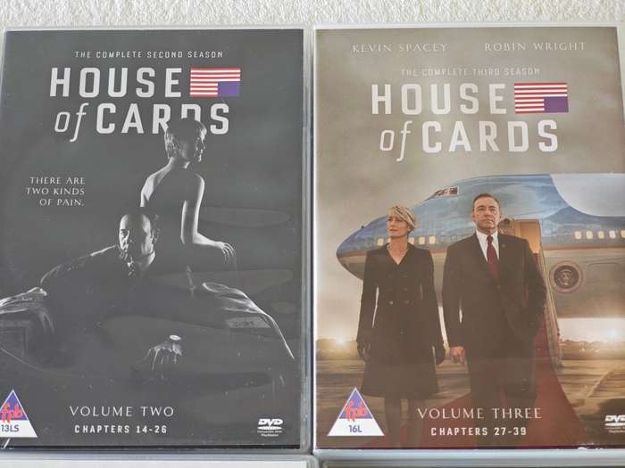 House Of Cards Season 1-6 - Complete DVD Box Set