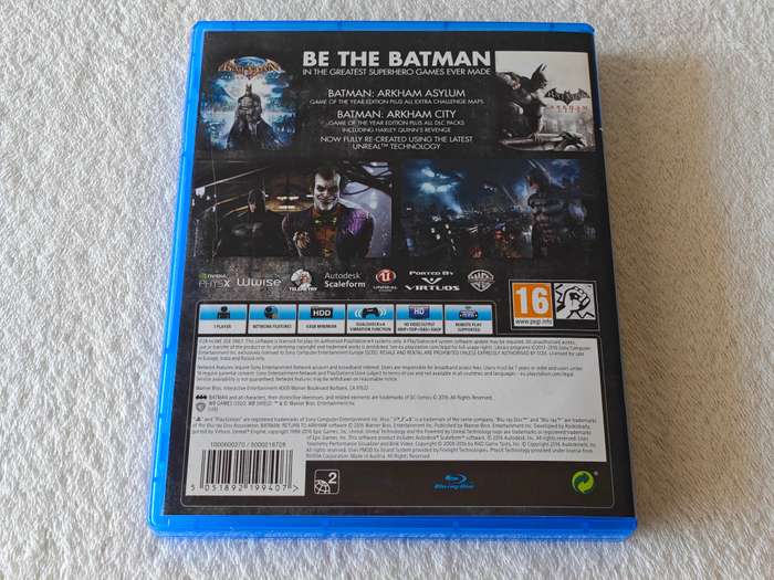 Batman Return To Arkham - PS4 / Playstation 4 Game