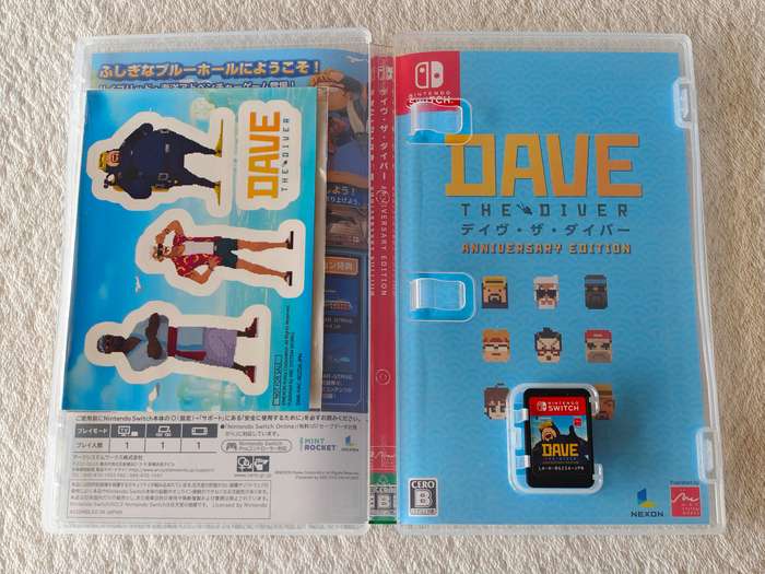 Dave The Diver Anniversary Edition + Soundtrack CD - Nintendo Switch Game