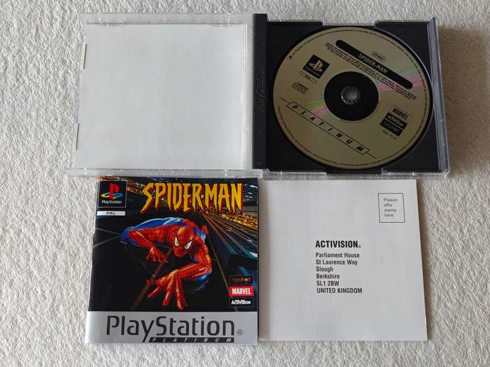 Spider-Man - PS1 / Playstation One Game (PAL)