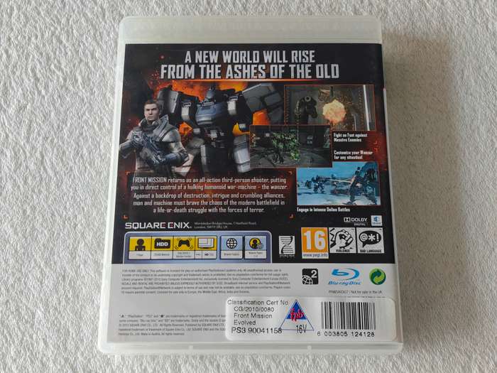 Front Mission Evolved - PS3/Playstation 3 Game