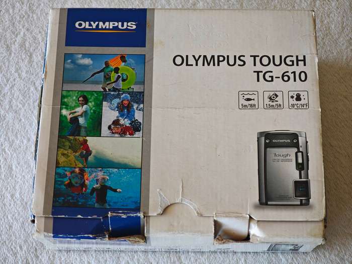 OLYMPUS TG-610 Tough 14 MP ,  5x Wide Optical  - Waterproof / Shockproof Digital Camera