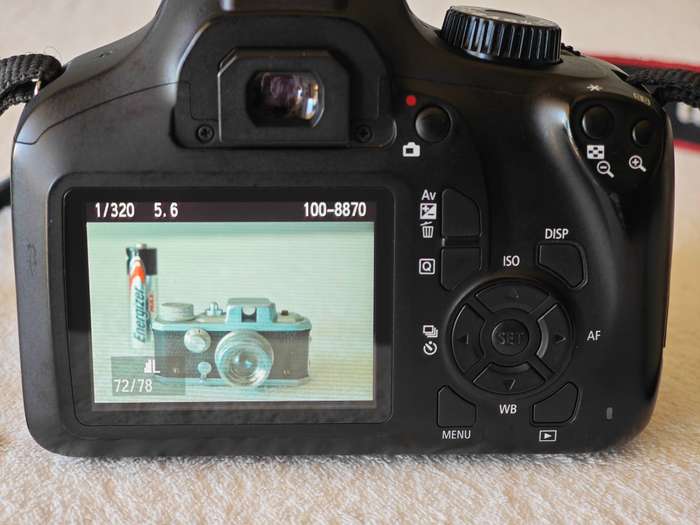 Canon EOS 4000D EF-S 18-55mm Lens / 18MP - DSLR Camera