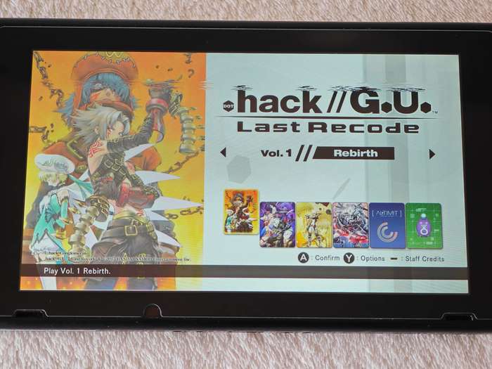 .hack//G.U Last Recode Begins Edition - Nintendo Switch Game