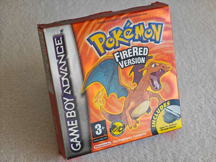 Pokemon FireRed Version - Nintendo Game Boy Advance