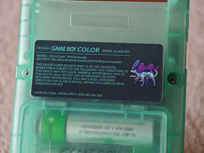 Nintendo Game Boy Color Console