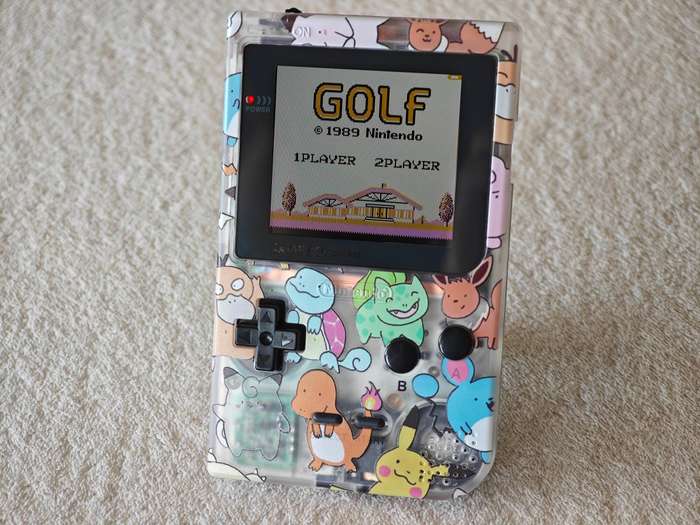 Nintendo Game Boy Pocket Console - (Backlit IPS Screen)
