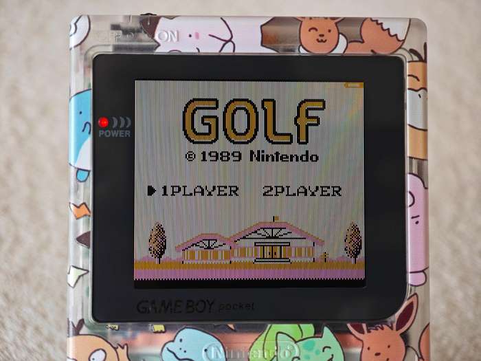 Nintendo Game Boy Pocket Console - (Backlit IPS Screen)