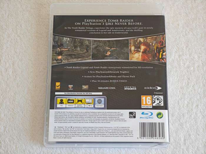 The Tomb Raider Trilogy - PS3/Playstation 3 Game