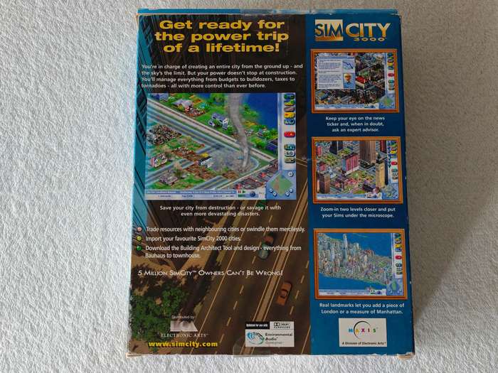 Sim City 3000 - Big Box Windows PC Game
