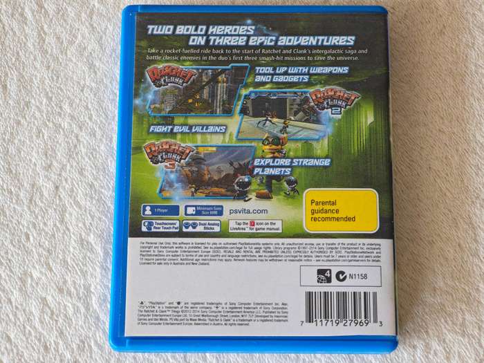 Ratchet And Clank Trilogy - PS Vita Game