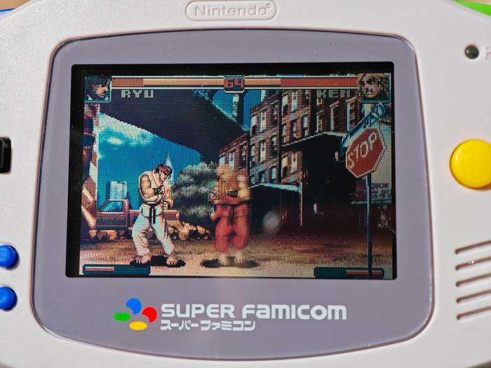 Super Street Fighter II Turbo Revival - Nintendo Game Boy Advance