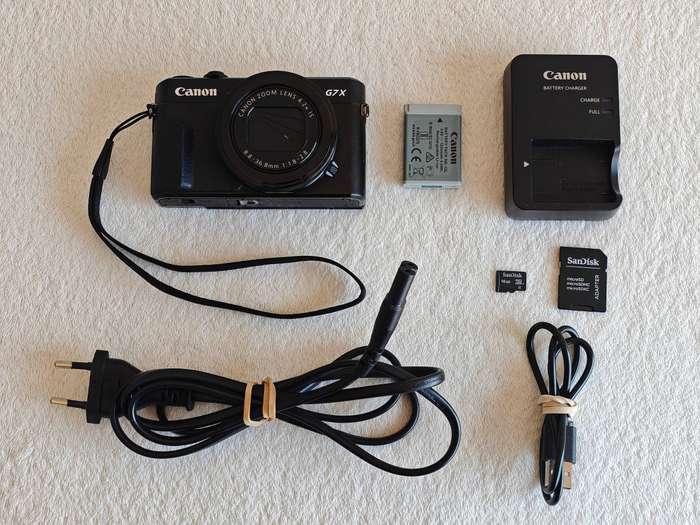 Canon PowerShot G7X Mark II 20.1MP / 24-100mm / f1.8-f2.8 - Digital Camera