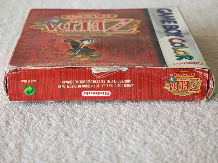 The Legend Of Zelda: Oracle Of Seasons - Nintendo Game Boy Color