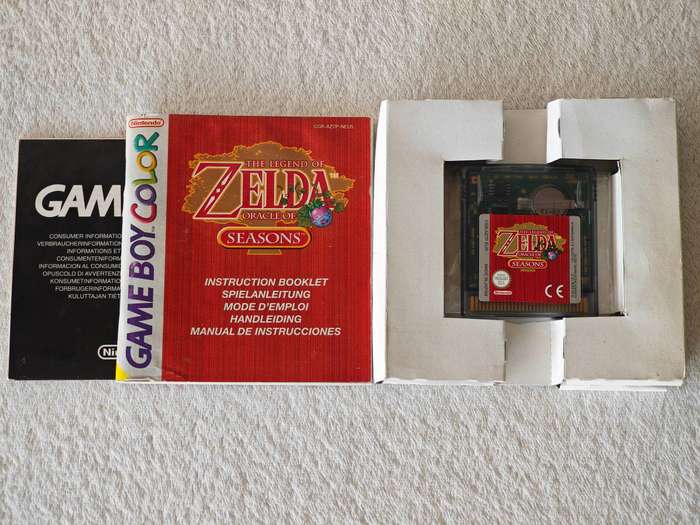 The Legend Of Zelda: Oracle Of Seasons - Nintendo Game Boy Color