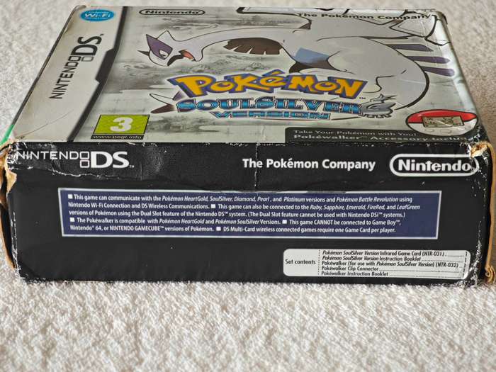 Pokemon SoulSilver + Pokewalker - Nintendo DS Game