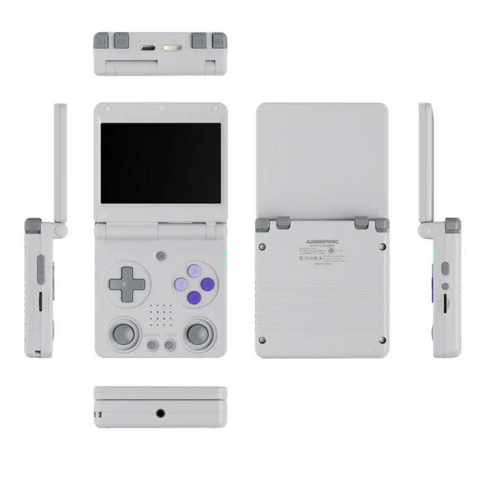Anbernic RG 34XXSP Portable Retro Handheld Game Console 64GB Gray