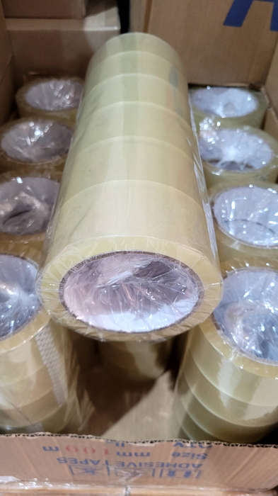 6 Rolls Clear Tape (44mm x 100M)