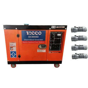Ecco DC9000 Generator / 100% Working X 4 Flash Lights