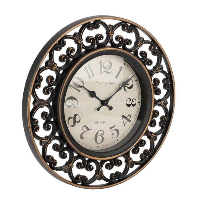 Decorative Morning Time Wall Clock