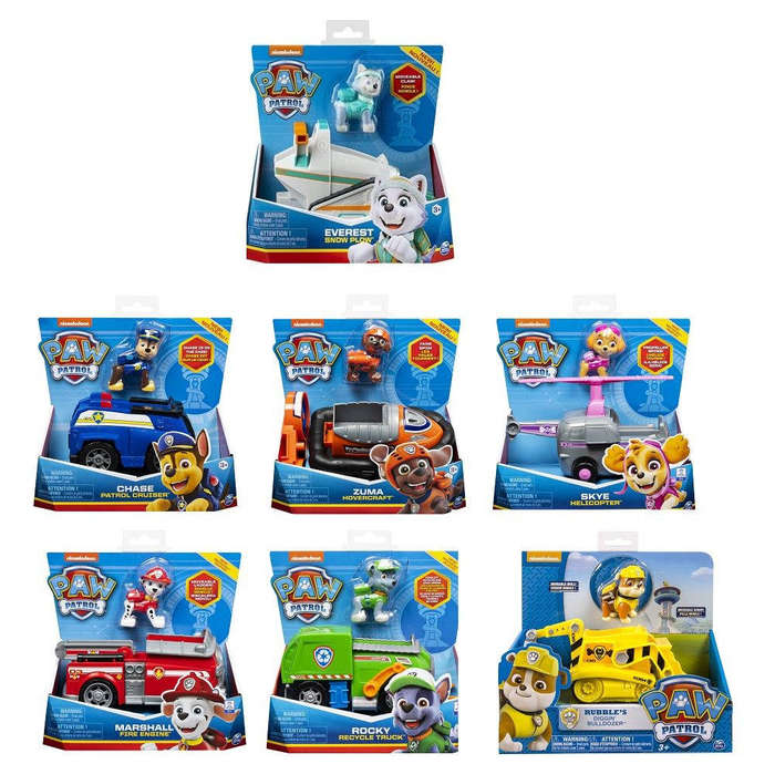 Paw Patrol Basic Vehicles - Blindbox
